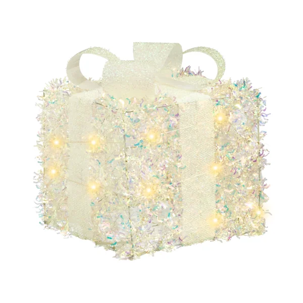 Set van 3 kerstdecoraties LED HALLANGEN Kerstcadeaus 20/25/30 cm Meerkleurig