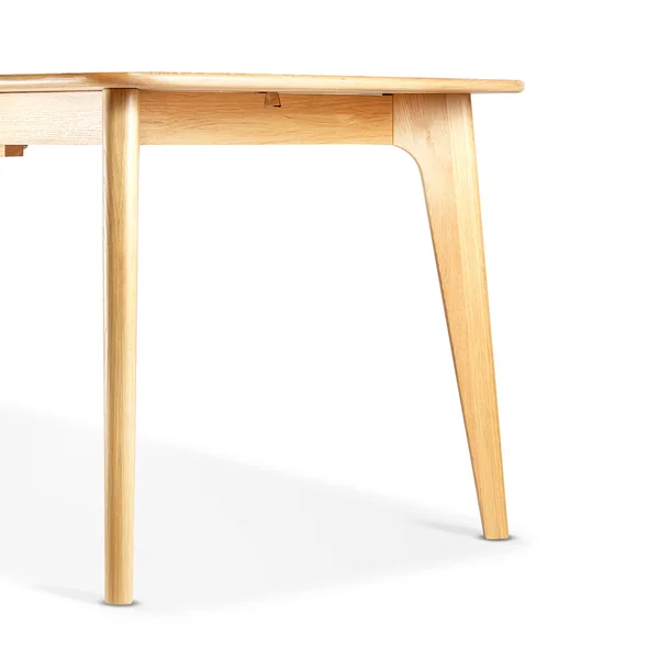 Table de repas avec allonge intégrée en chene naturel 180(+50)x100xh76cm - Sublime