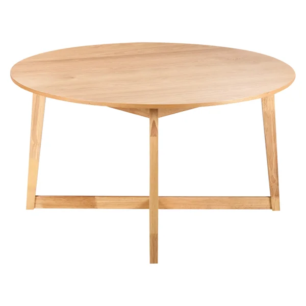 Table de repas WAIPORI Chêne clair 140 cm 140 cm