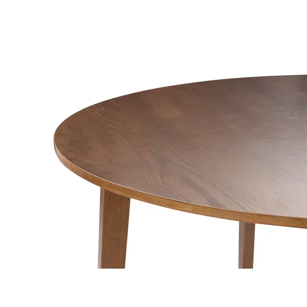 Table de repas WAIPORI Chêne foncé 140 cm 140 cm