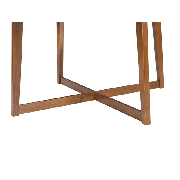 Table de repas WAIPORI Chêne foncé 140 cm 140 cm