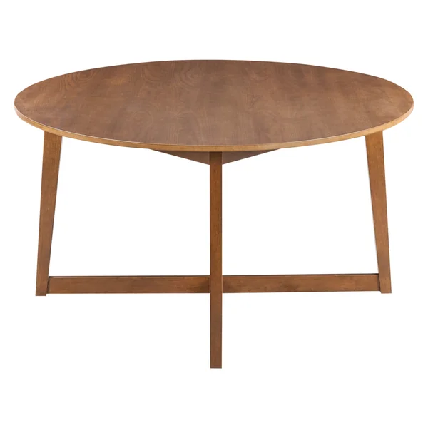 Table de repas WAIPORI Chêne foncé 140 cm 140 cm