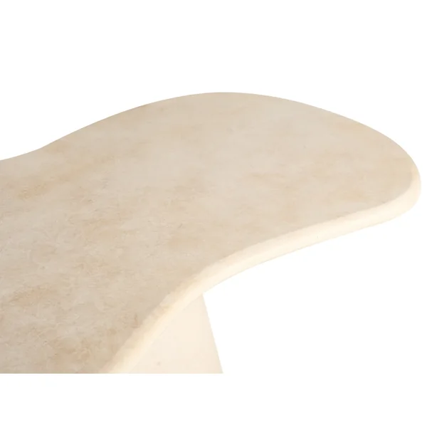Table de salle à manger de jardin SPOLETO 200 cm 110 cm Beige