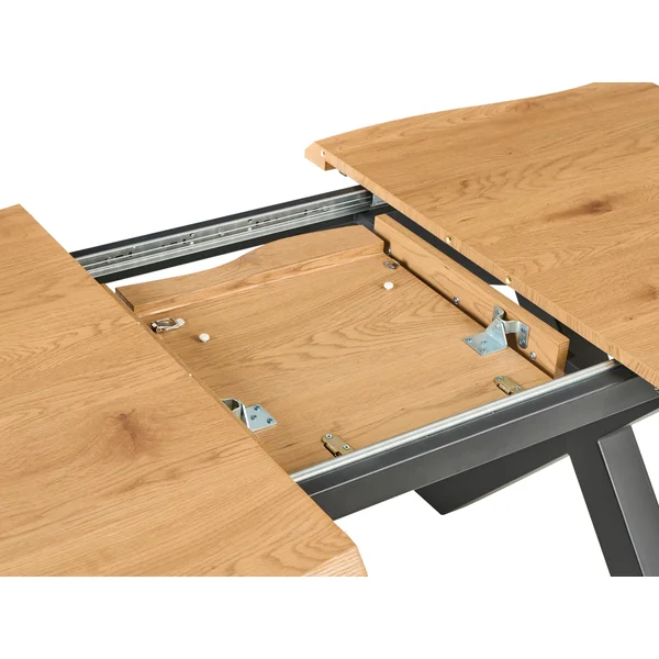 Table de salle à manger extensible BRONSON Marron 140/180 cm 90 cm