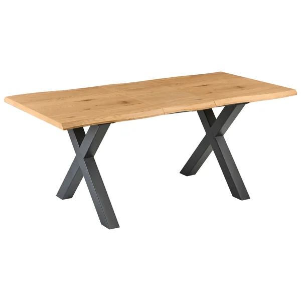 Table de salle à manger extensible BRONSON Marron 140/180 cm 90 cm