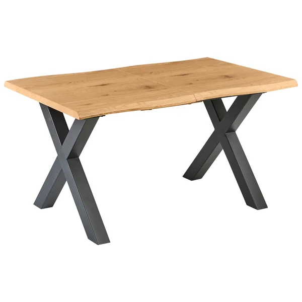 Table de salle à manger extensible BRONSON Marron 140/180 cm 90 cm
