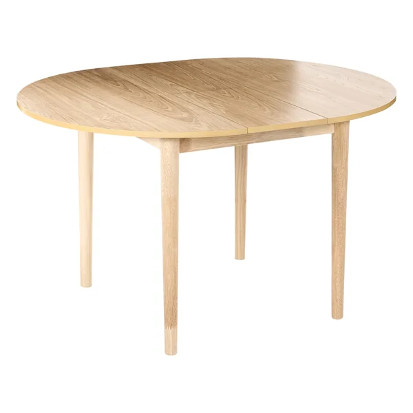 Table de salle à manger extensible ECHO Chêne clair 107/137 cm 107 cm