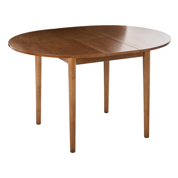 Table de salle à manger extensible ECHO Chêne foncé 107/137 cm 107 cm