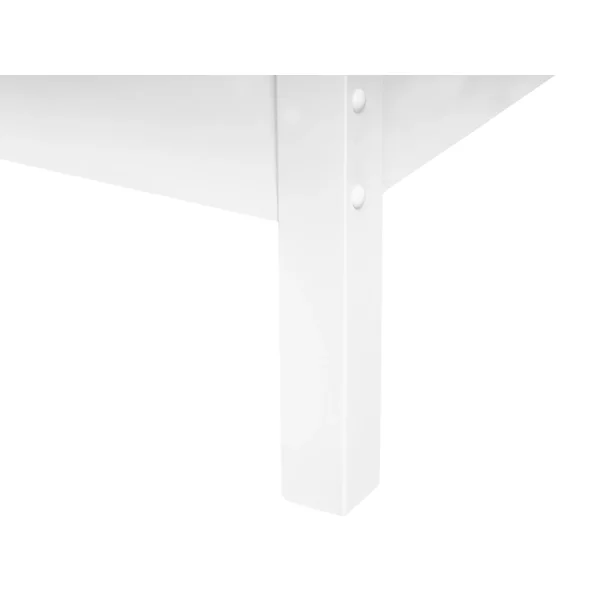 Tagesbett Holz TRICOT 90 x 200 cm Weiß