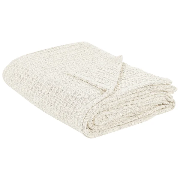 Tagesdecke CHAGYL Baumwolle 150 x 200 cm Hellbeige