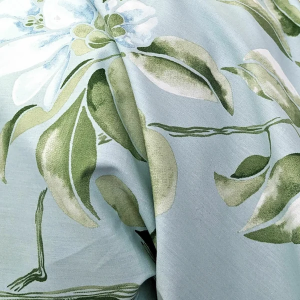 Taie de traversin 240x43 cm percale 100% coton ELÉNA vert Nil