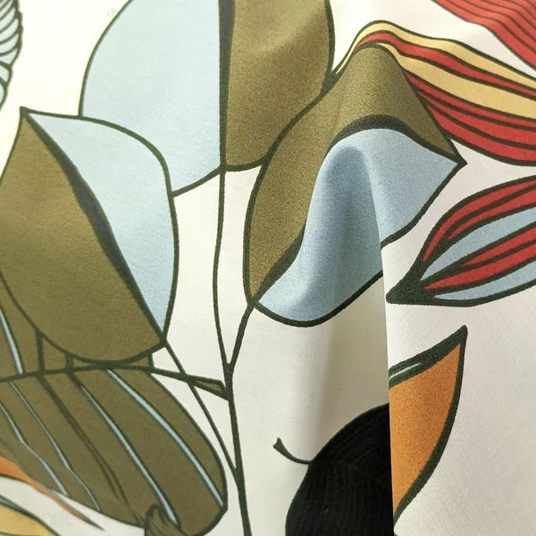 Taie de traversin 43X200 cm percale 100% coton CASCADE vert Sauge