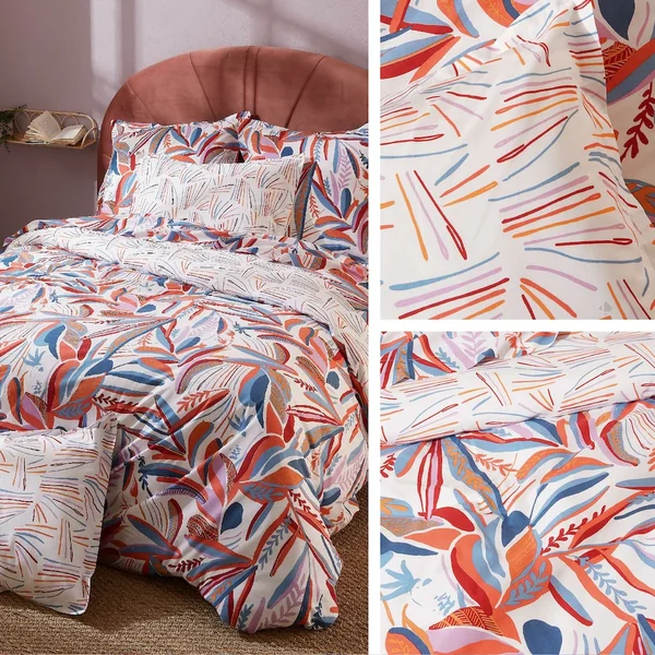 Taie d'oreiller 50x70 cm coton PERROQUET multicolore Salsa