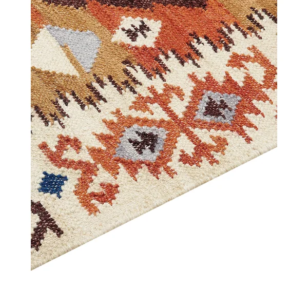 Tapis VOSKETAP Multicolore 200 x 300 cm Laine Kilim