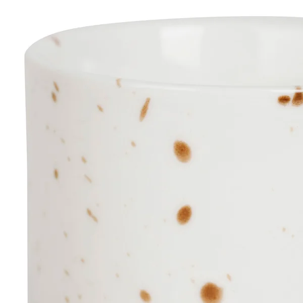 Tasses et sous-tasses x4 en porcelaine et bambou 10cl - Epura