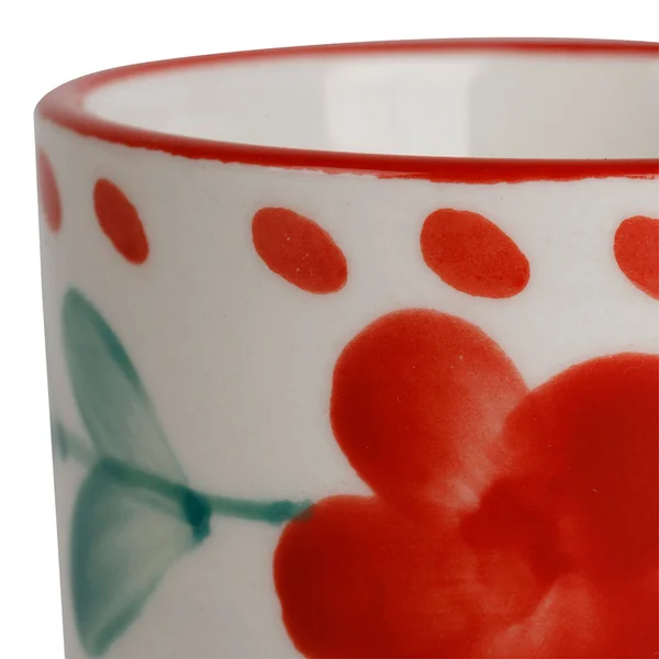 Tasses à café x4 en grès multicolore 10cl - Bellagio