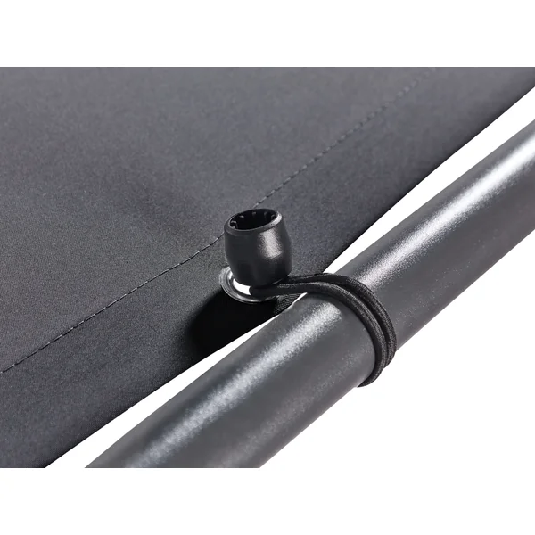 Tonnelle de jardin AVENTINE Métal 300 cm 300 cm Gris foncé