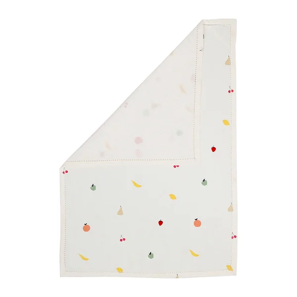 Torchon en coton multicolore 50x70cm - Les Fruits