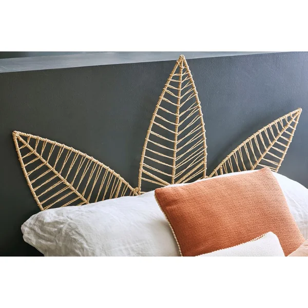 Tête de lit rétractable en corde naturel 175x90cm