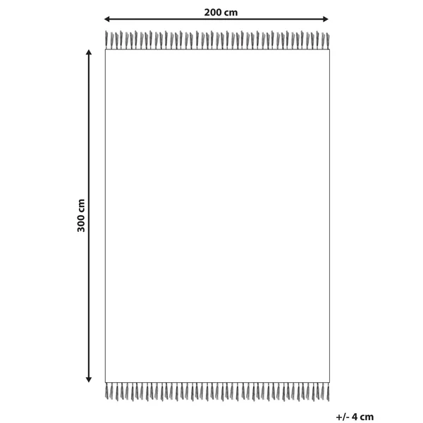 Vloerkleed GHUKASAVAN Meerkleurig 200 x 300 cm Wol Kelim