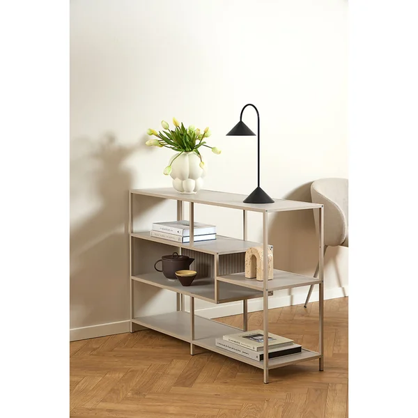 Étagère en acier gris L114cm - Seaford